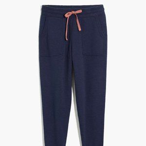 Madewell Telluride Jogger Sweater Pants, navy blue (new in bag)